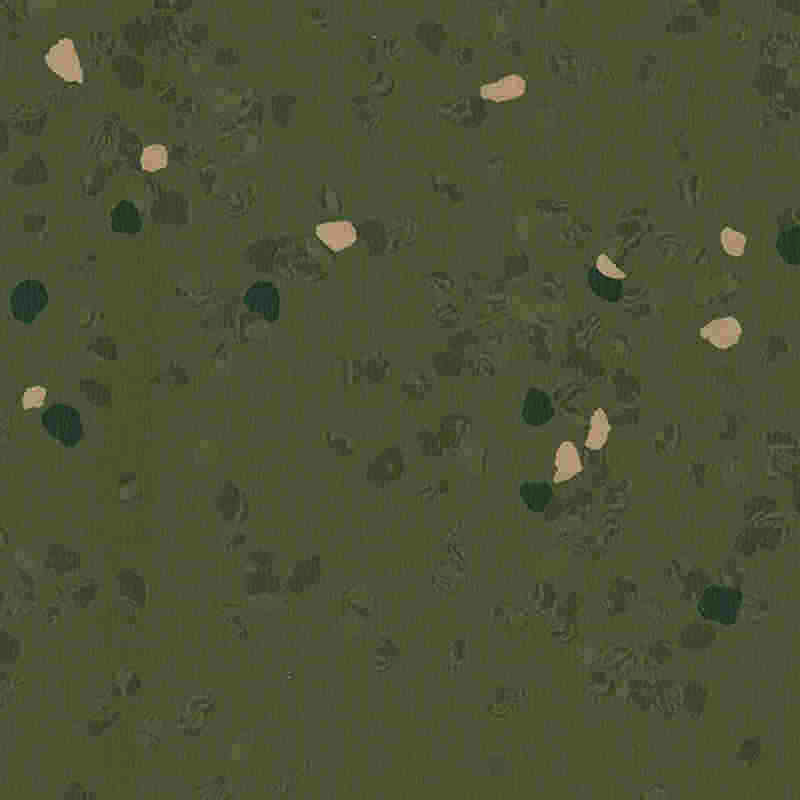 Gumová podlaha odolná proti poškrábání a vysoce elastická