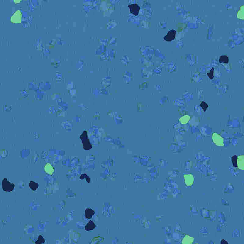 Gumová podlaha odolná proti poškrábání a vysoce elastická