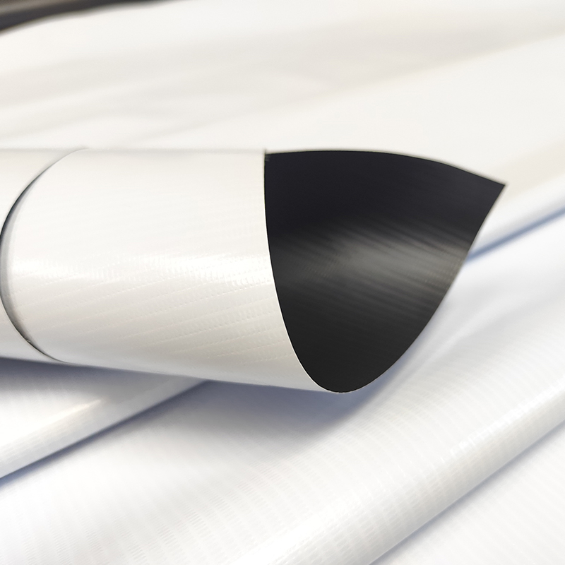 50m/80m Černý flex banner blokující vysoké světlo